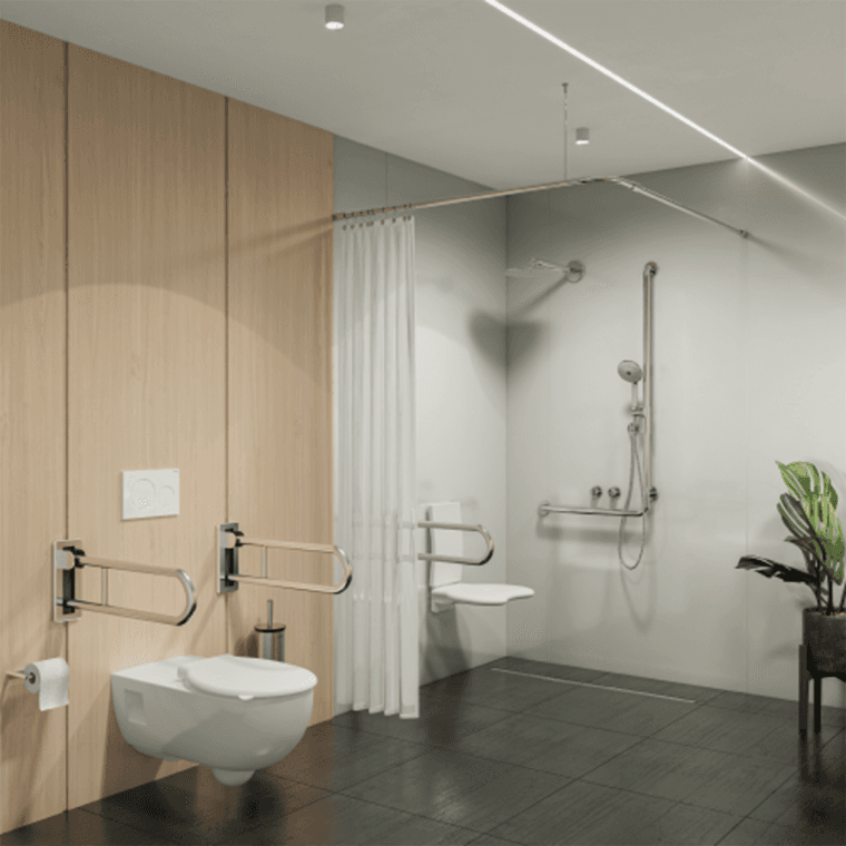 Інклюзивна ванна кімната Інклюзивна ванна кімната