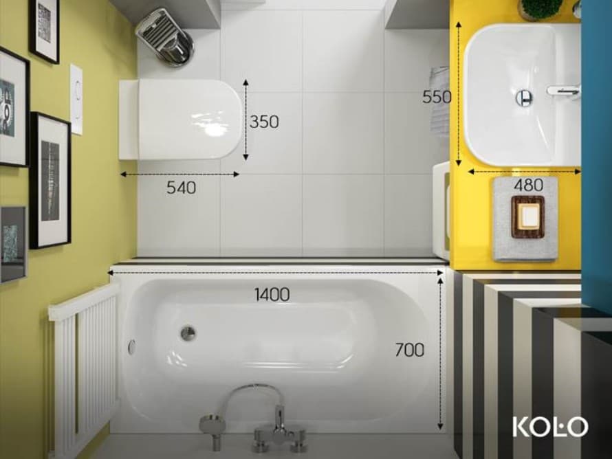 Ванна KOLO, поради дизайнерам Ванна KOLO, поради дизайнерам